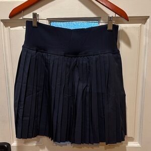 FORAY GOLF Navy Pleated Women's Skirt